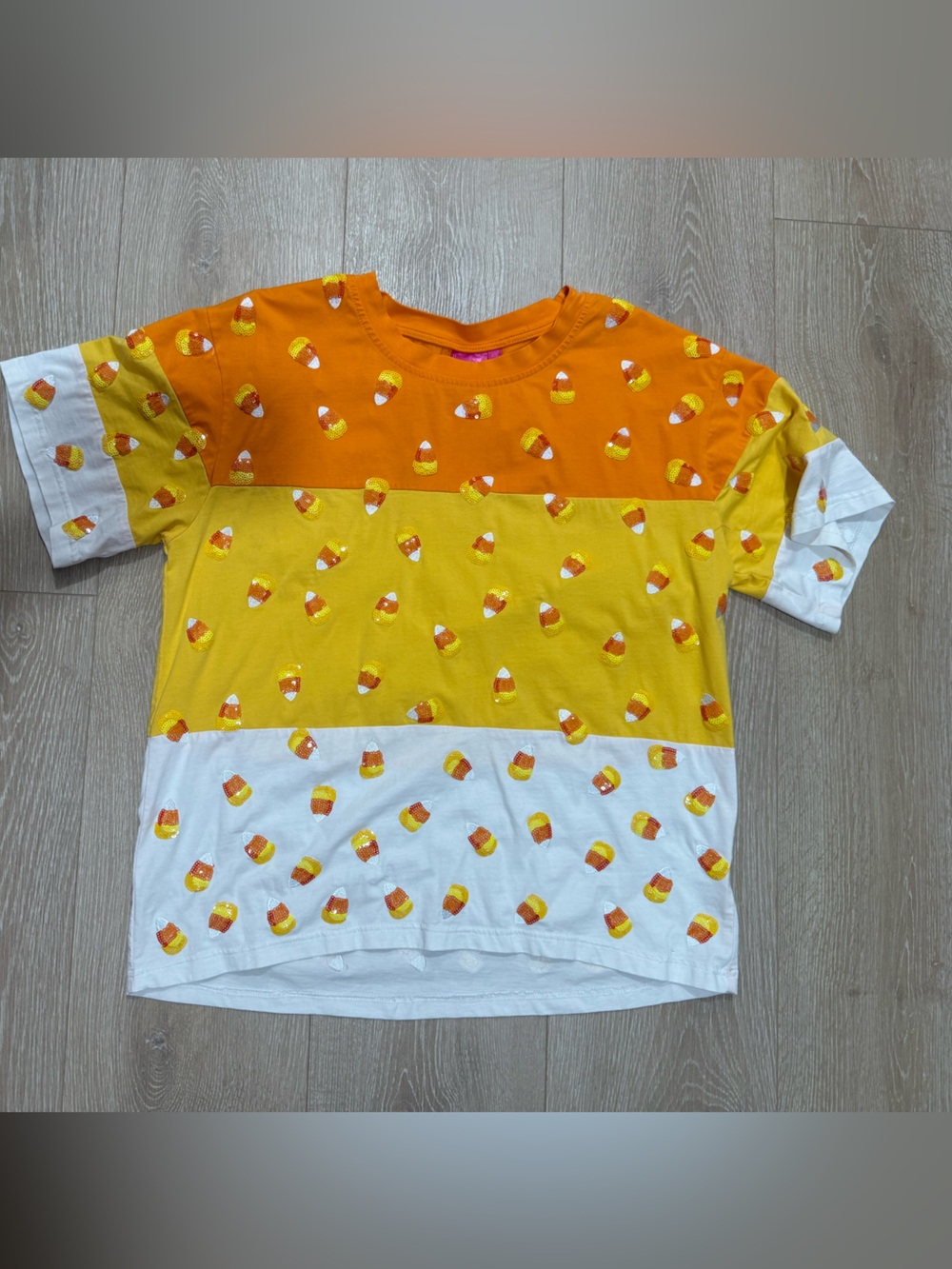 Queen of Sparkles Candy Corn Tee